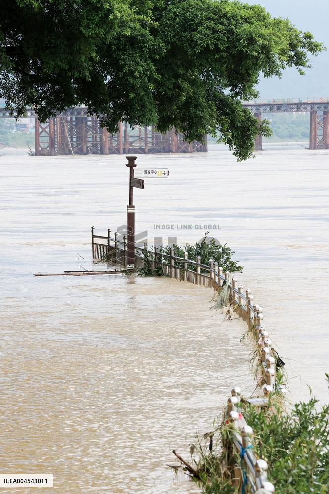2025 Thrid Flood Peak in Rong'an