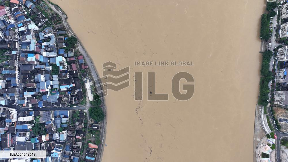 2025 Thrid Flood Peak in Rong'an