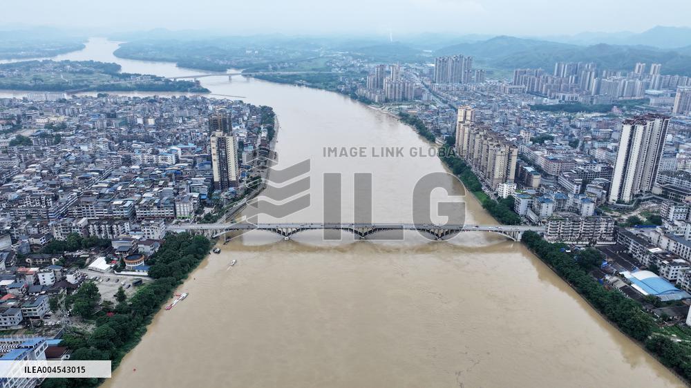2025 Thrid Flood Peak in Rong'an