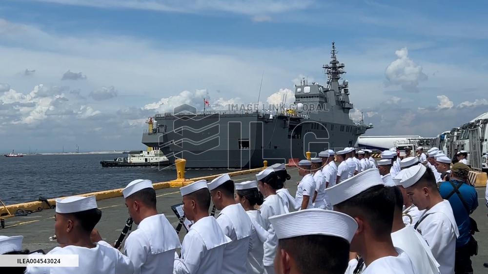 MSDF destroyer port call in Manila