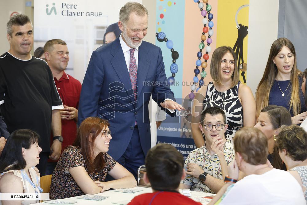 Royals Visit Badia Del Valles