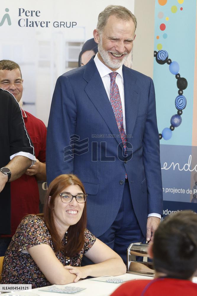 Royals Visit Badia Del Valles