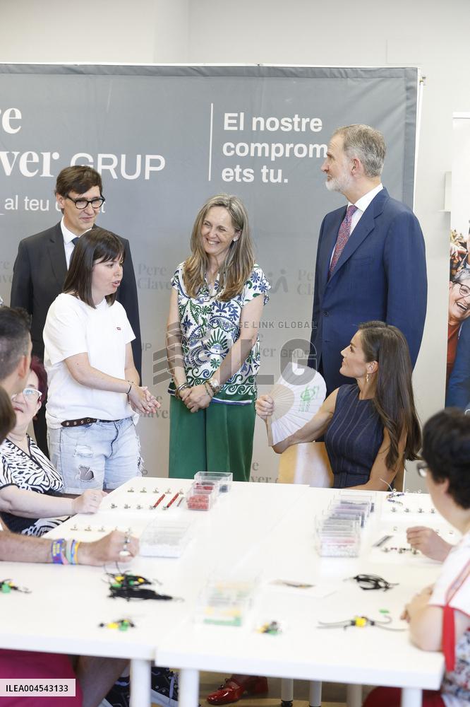 Royals Visit Badia Del Valles