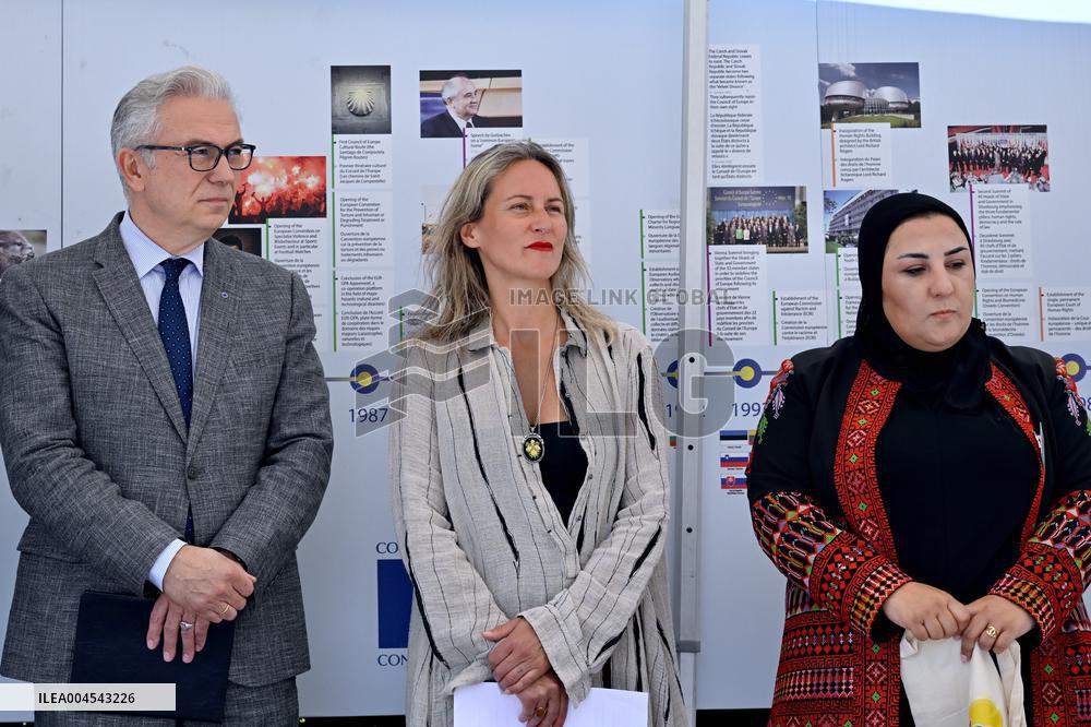 Council Of Europe Event With Alain Berset And Theodoros Rousopoulos - Strasbourg