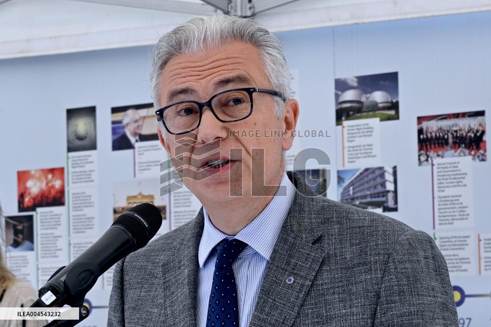 Council Of Europe Event With Alain Berset And Theodoros Rousopoulos - Strasbourg