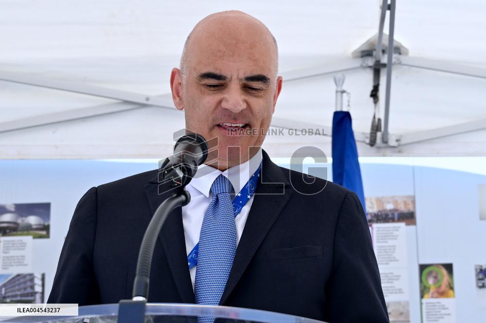 Council Of Europe Event With Alain Berset And Theodoros Rousopoulos - Strasbourg