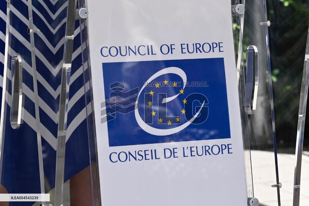 Council Of Europe Event With Alain Berset And Theodoros Rousopoulos - Strasbourg
