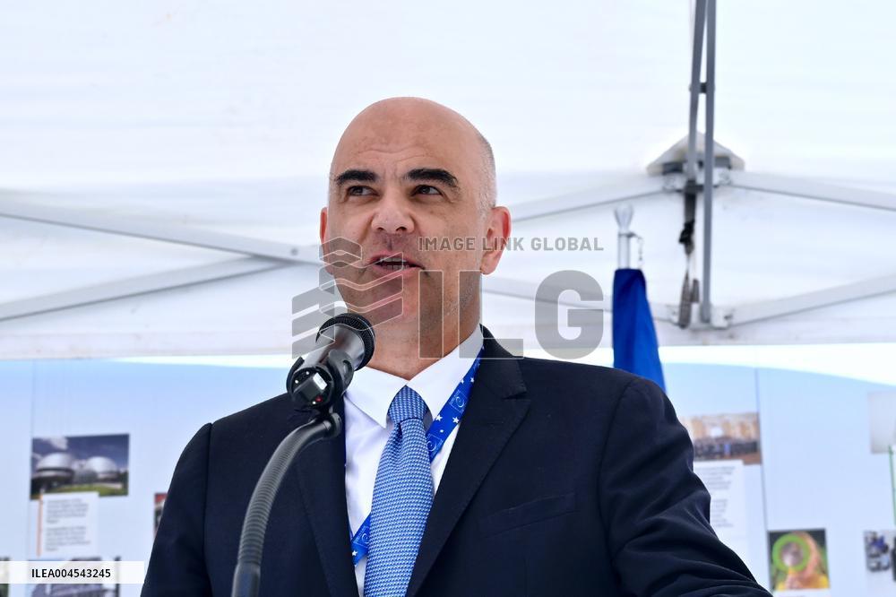 Council Of Europe Event With Alain Berset And Theodoros Rousopoulos - Strasbourg