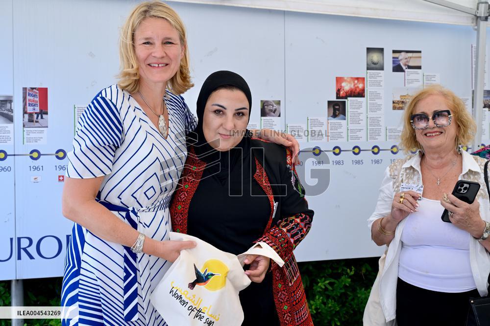 Council Of Europe Event With Alain Berset And Theodoros Rousopoulos - Strasbourg