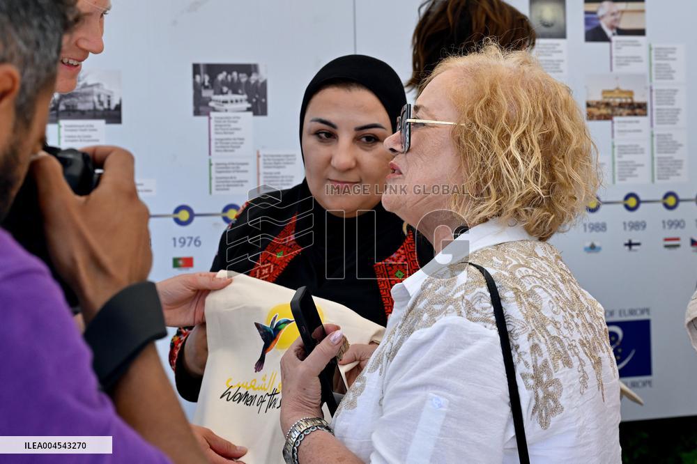 Council Of Europe Event With Alain Berset And Theodoros Rousopoulos - Strasbourg