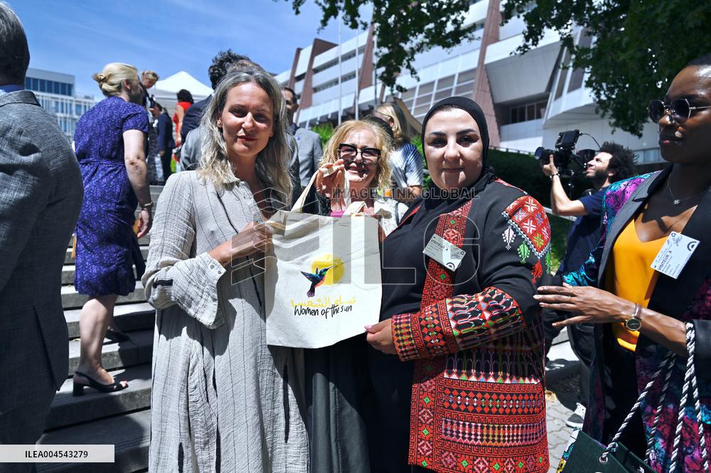 Council Of Europe Event With Alain Berset And Theodoros Rousopoulos - Strasbourg