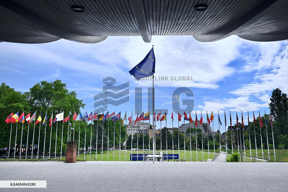 Council Of Europe Event With Alain Berset And Theodoros Rousopoulos - Strasbourg