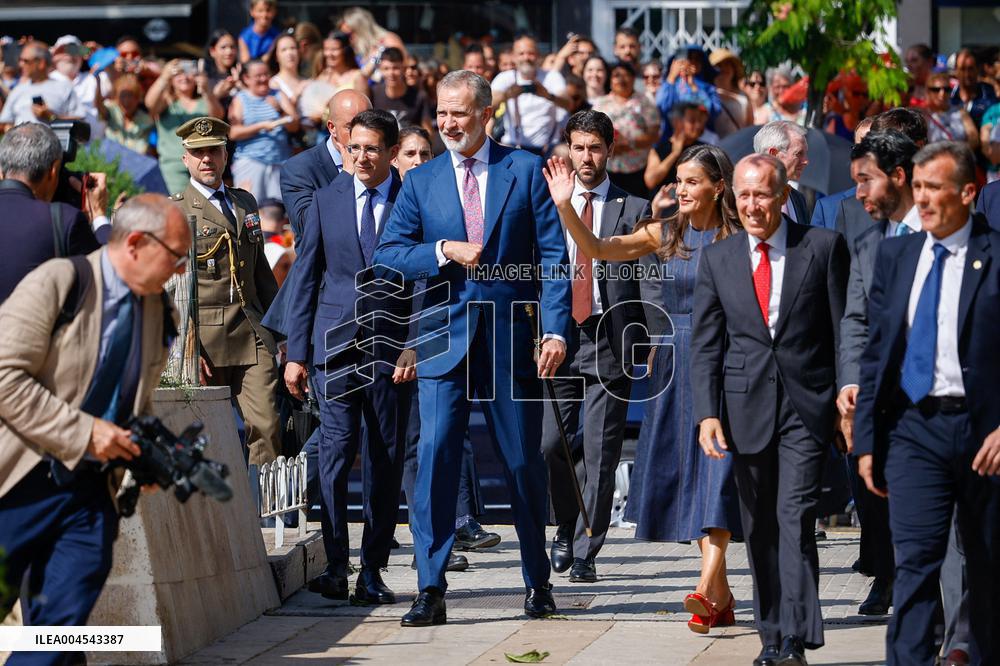 Royals Visit Badia Del Valles