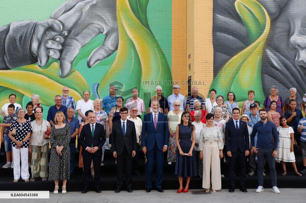 Royals Visit Badia Del Valles