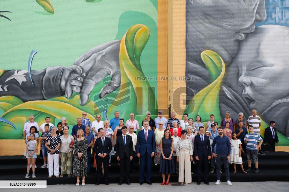 Royals Visit Badia Del Valles