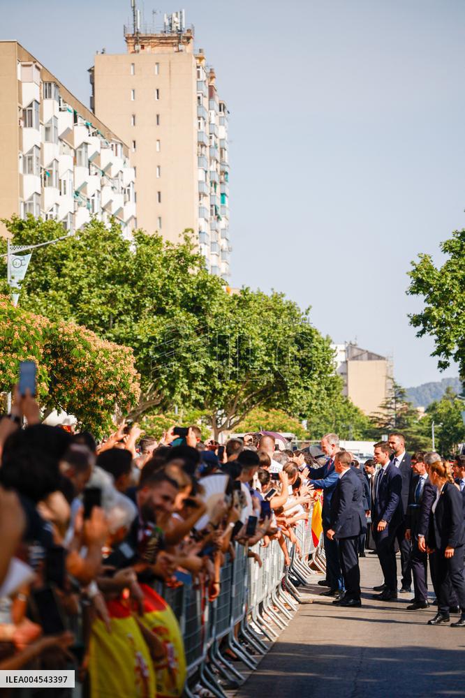 Royals Visit Badia Del Valles
