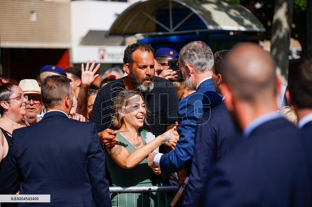 Royals Visit Badia Del Valles