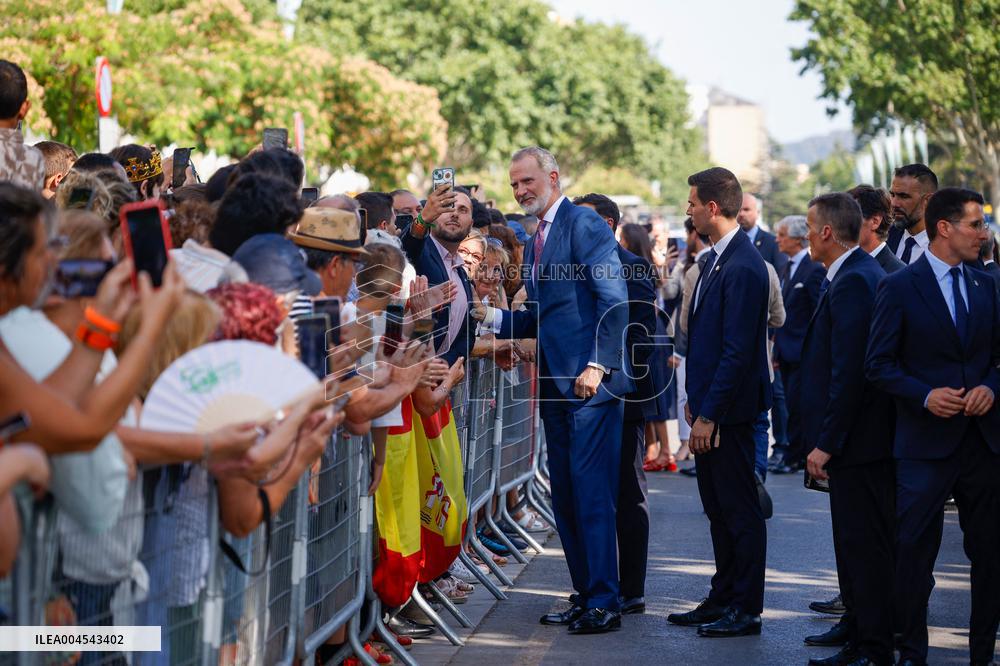 Royals Visit Badia Del Valles