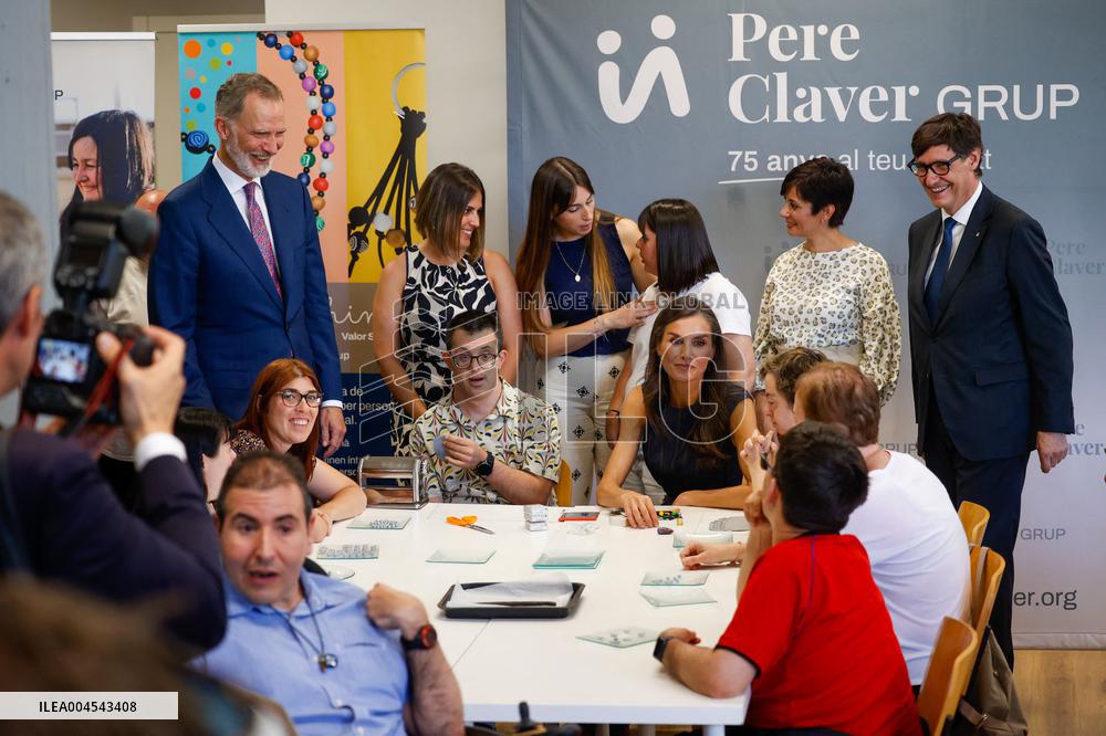 Royals Visit Badia Del Valles