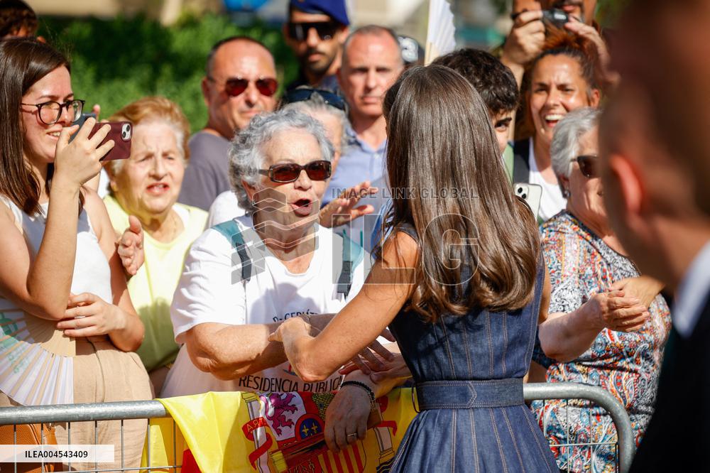 Royals Visit Badia Del Valles