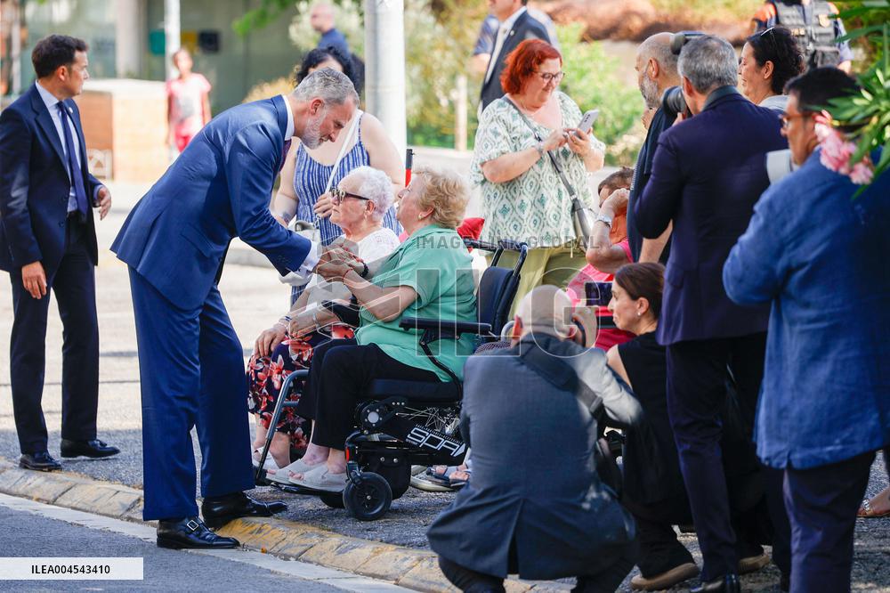 Royals Visit Badia Del Valles