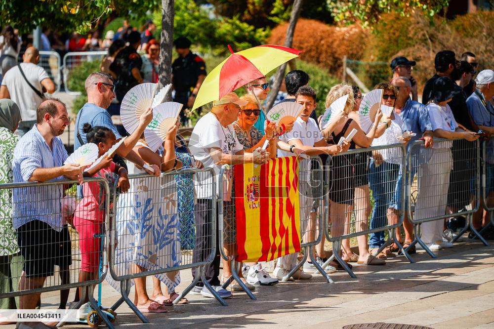 Royals Visit Badia Del Valles