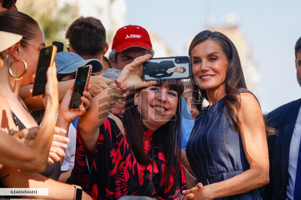 Royals Visit Badia Del Valles