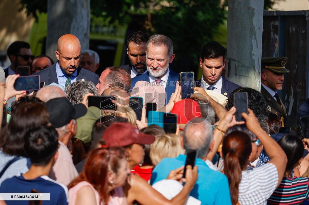 Royals Visit Badia Del Valles
