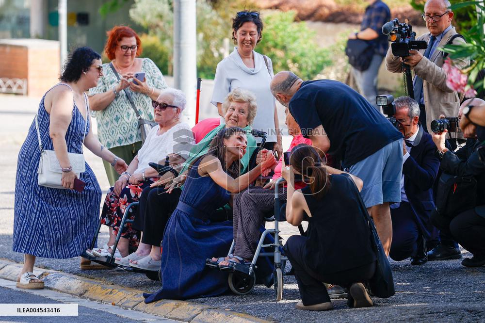 Royals Visit Badia Del Valles
