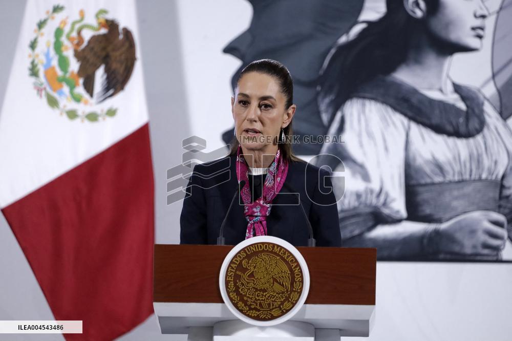 Mexico’s President Claudia Sheinbaum News Conference