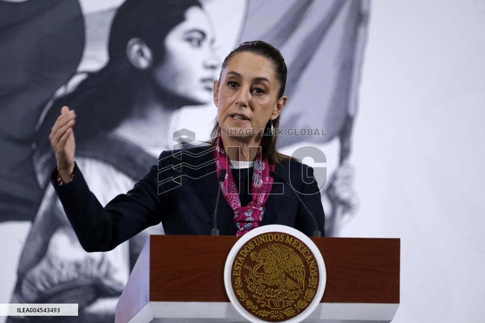 Mexico’s President Claudia Sheinbaum News Conference