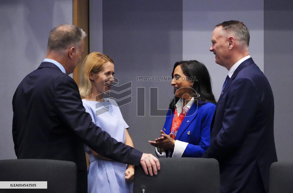 Canada EU Summit in Brussels - Belgium