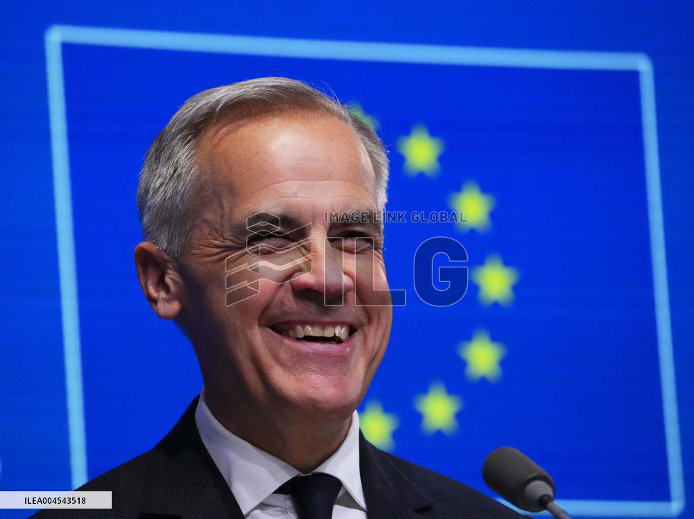 Canada EU Summit in Brussels - Belgium