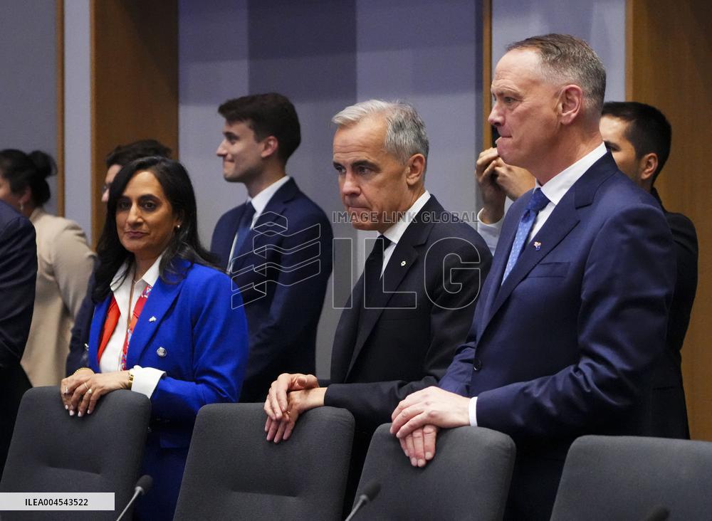 Canada EU Summit in Brussels - Belgium