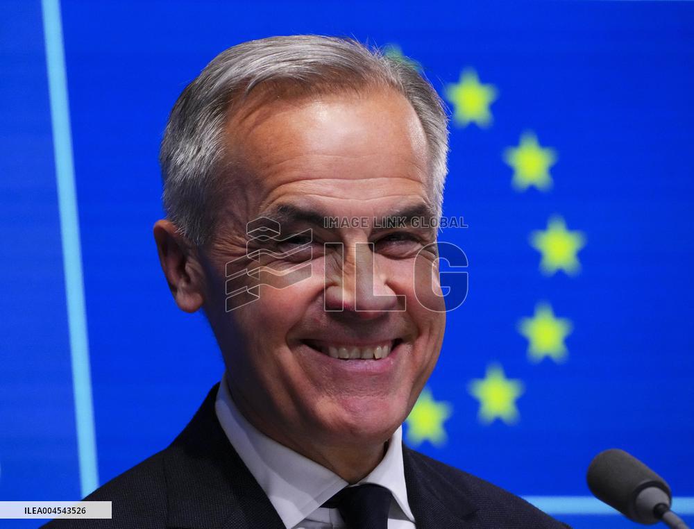 Canada EU Summit in Brussels - Belgium