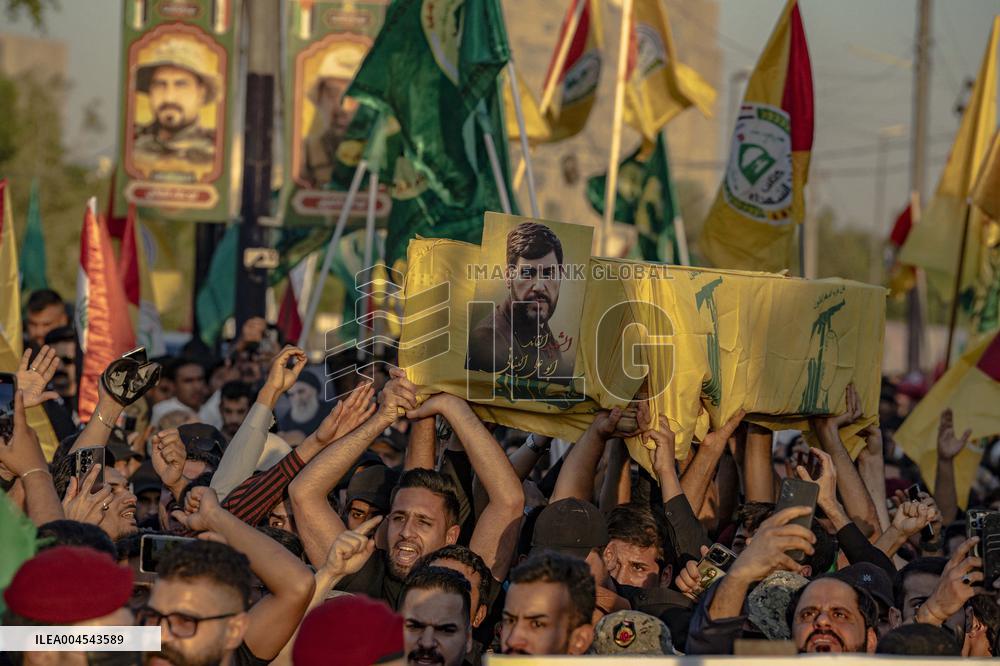 Funeral for Resistance Fighters - Baghdad