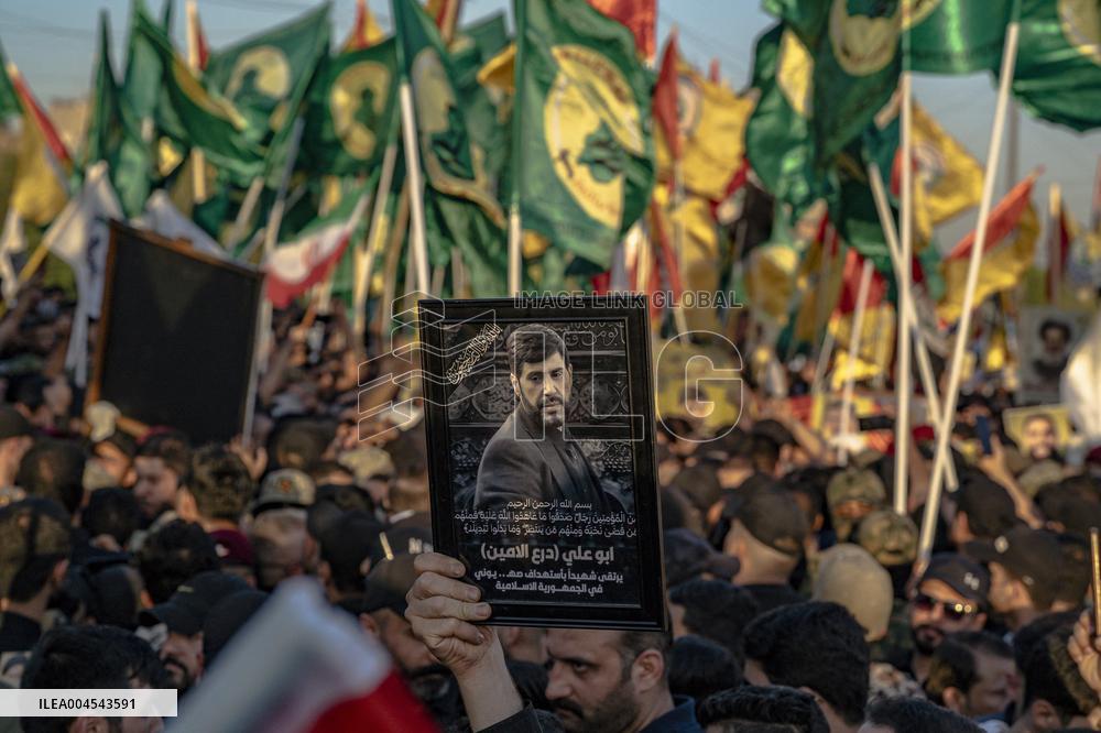 Funeral for Resistance Fighters - Baghdad