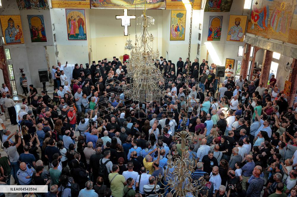 Mar Elias Church Explosion in Damascus