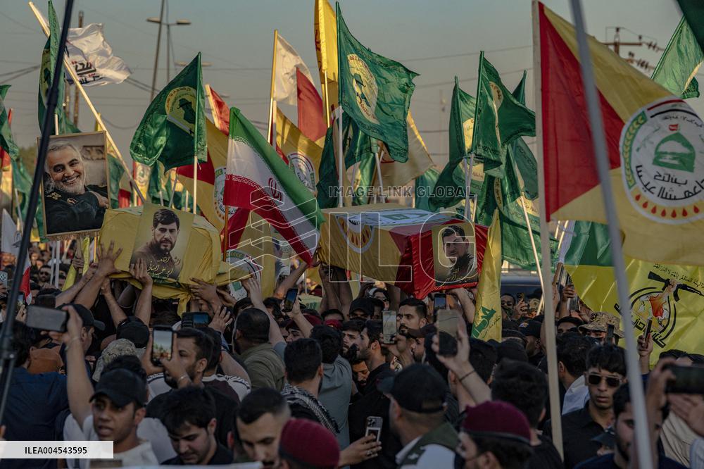 Funeral for Resistance Fighters - Baghdad