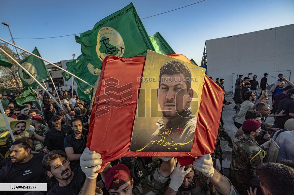 Funeral for Resistance Fighters - Baghdad