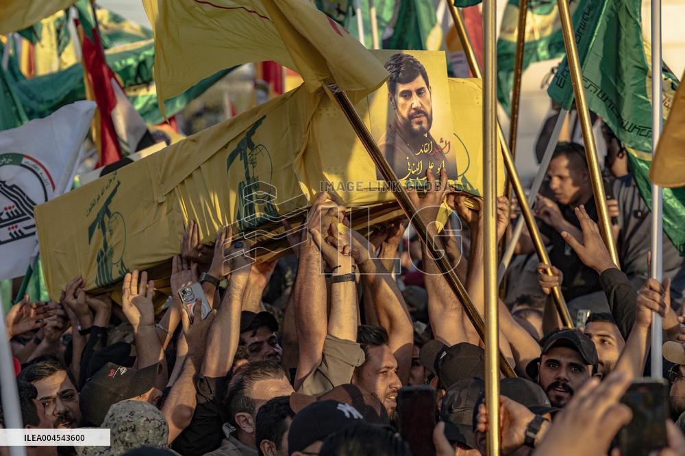 Funeral for Resistance Fighters - Baghdad