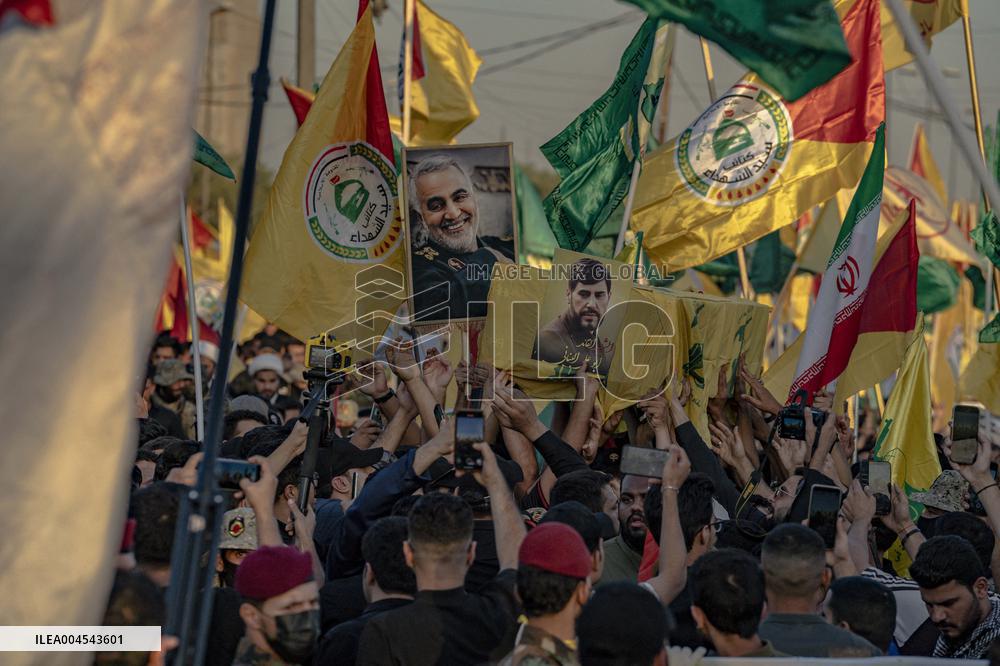 Funeral for Resistance Fighters - Baghdad