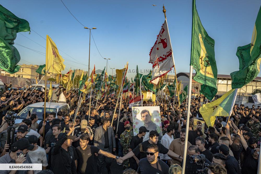 Funeral for Resistance Fighters - Baghdad
