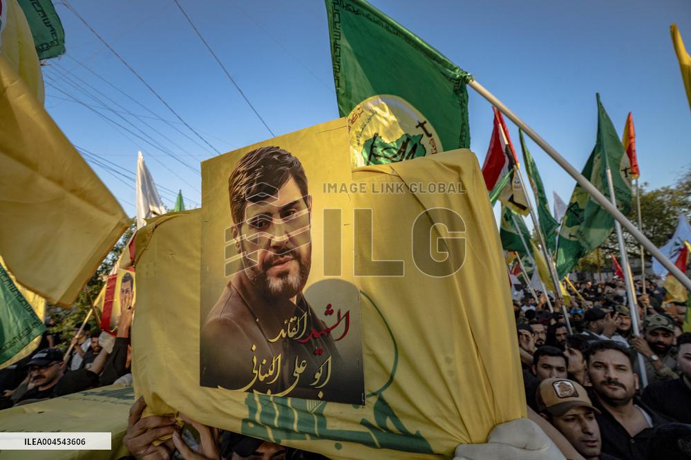 Funeral for Resistance Fighters - Baghdad