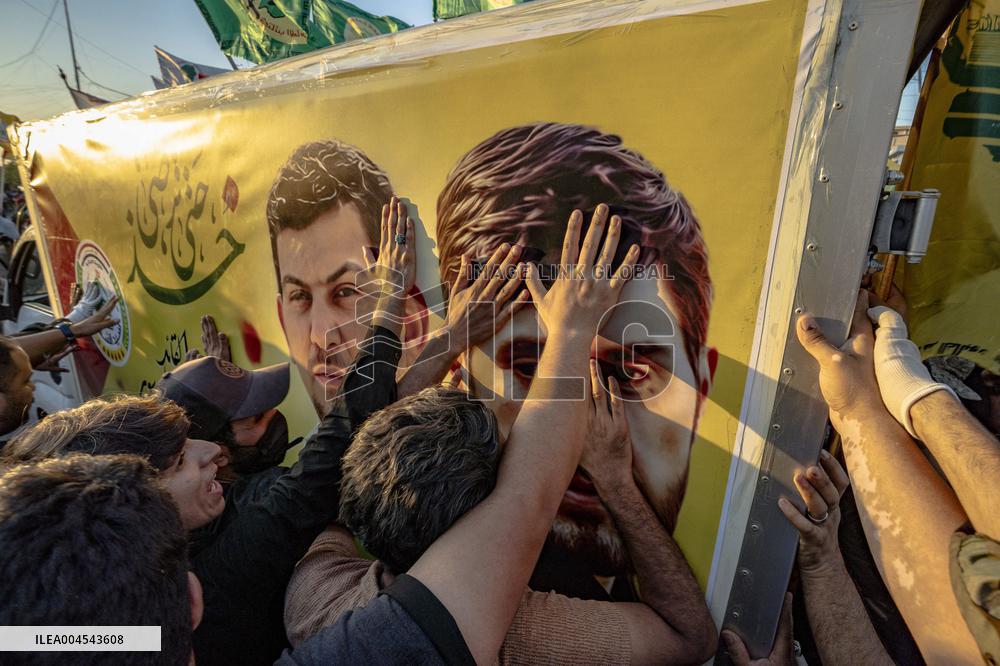 Funeral for Resistance Fighters - Baghdad