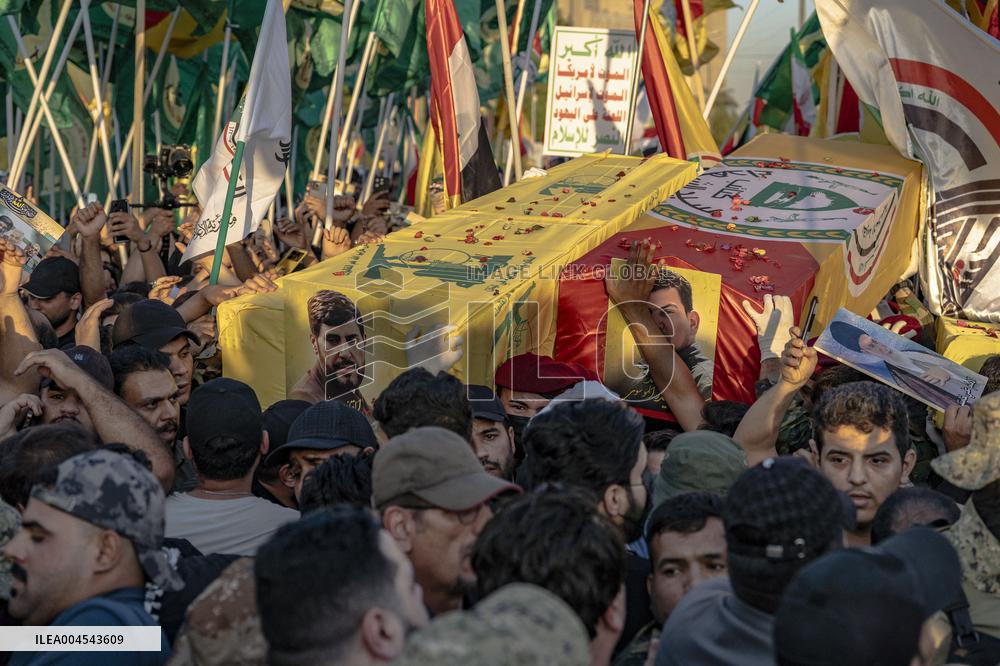 Funeral for Resistance Fighters - Baghdad