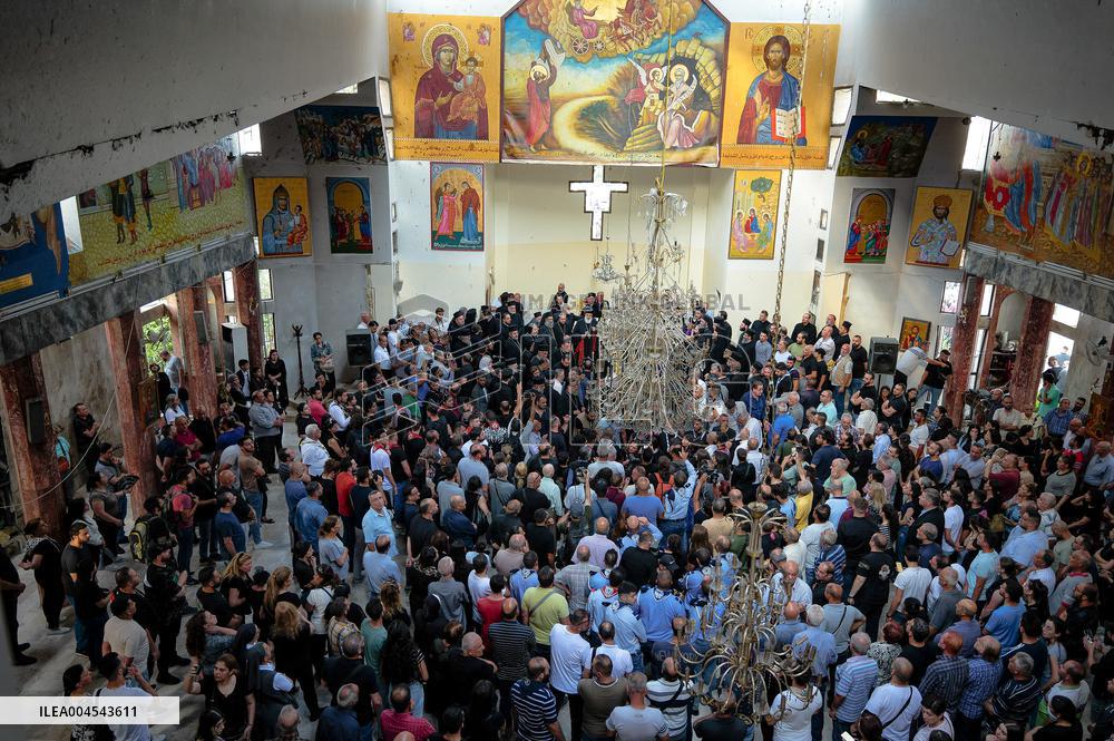 Mar Elias Church Explosion in Damascus