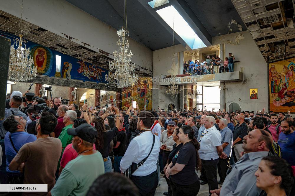 Mar Elias Church Explosion in Damascus
