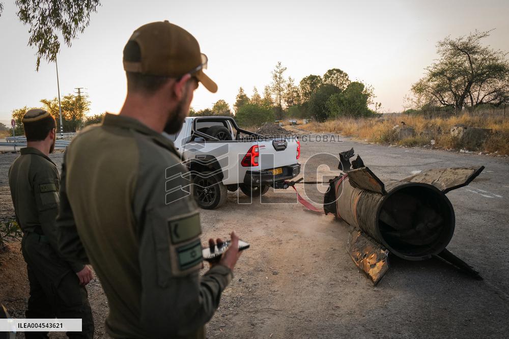 Iranian Ballistic Missile - Israel