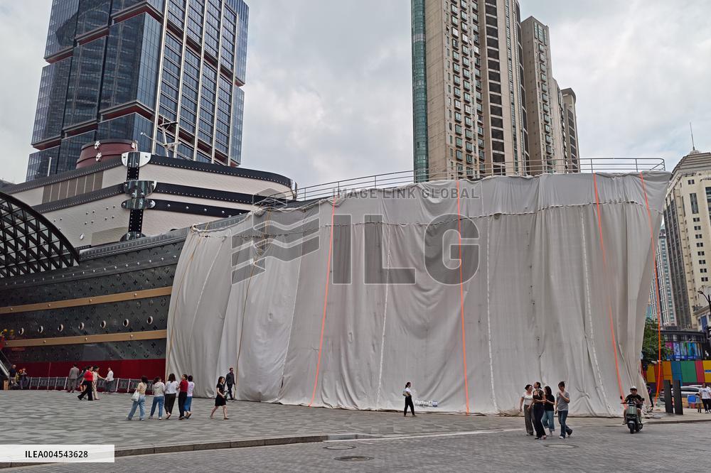 World Largest LV Brand House Construction in Shanghai